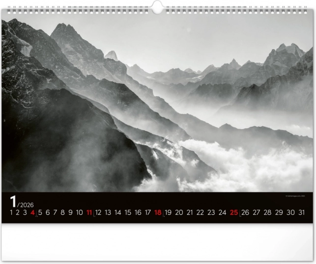 Calendrier mural Paysage de rêve 2026