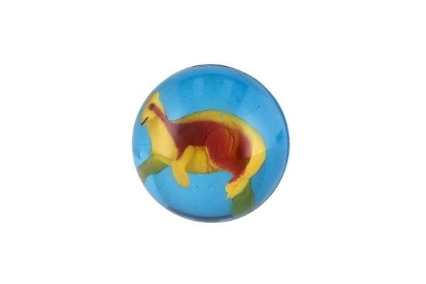 bouncing ball with dinosaur 4cm mix