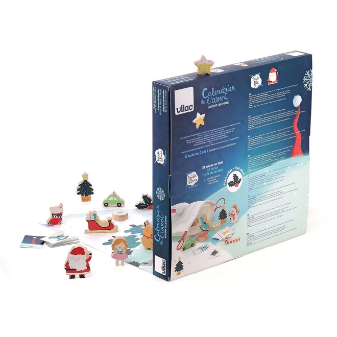 Vilac Christmas Touch And Find Advent Calendar