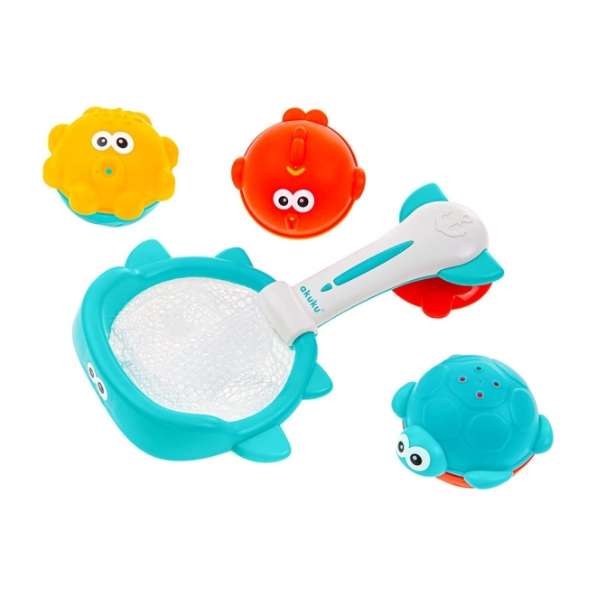 Fun Bath Toys with Net