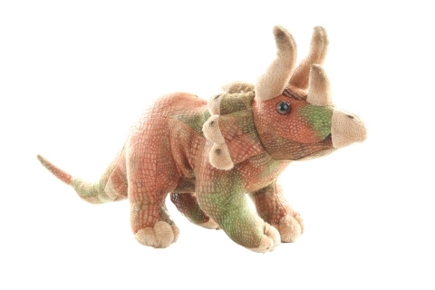 Plush Triceratops Dinosaur Toy