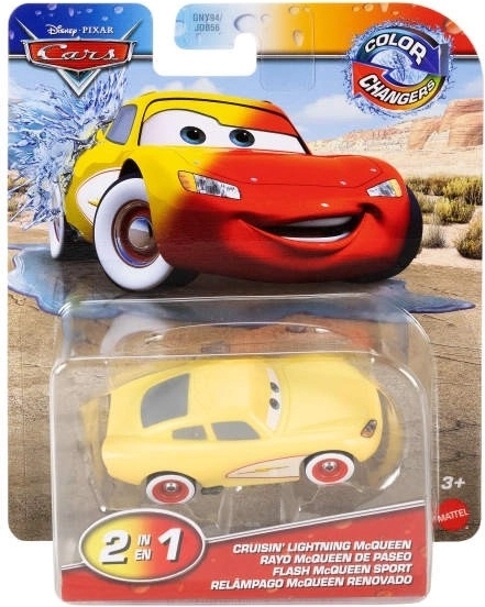 Vozila na kolesih s funkcijo menjave barve Cruisin McQueen