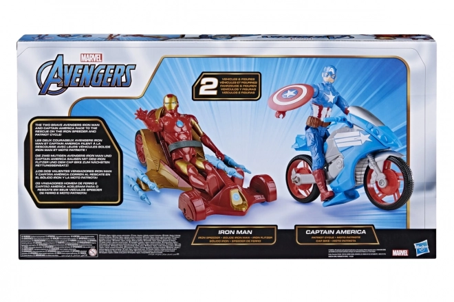 Avengers Hero Set with Vehicles