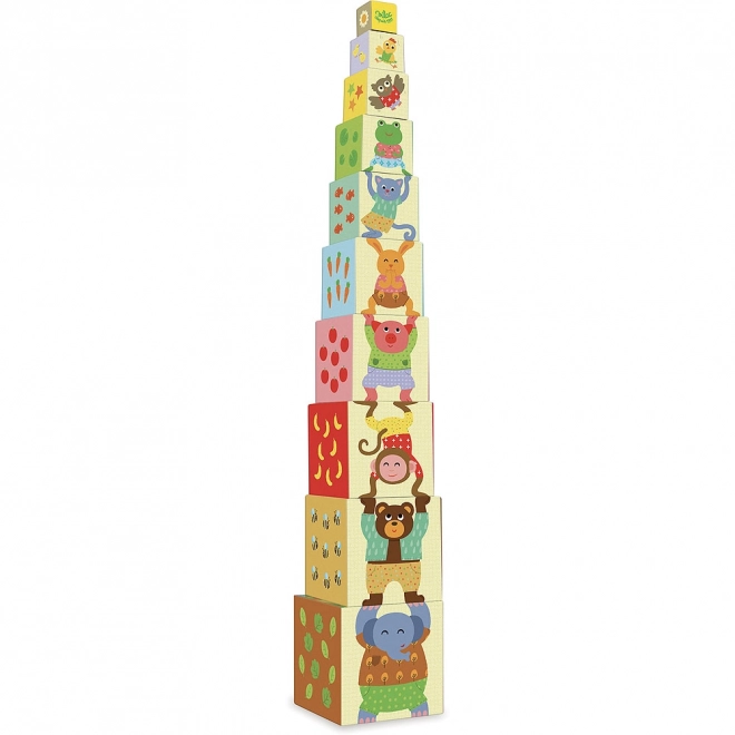 Animal Stacking Tower by Vilac