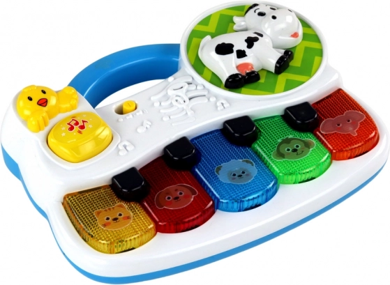 5 bunte Tiertasten