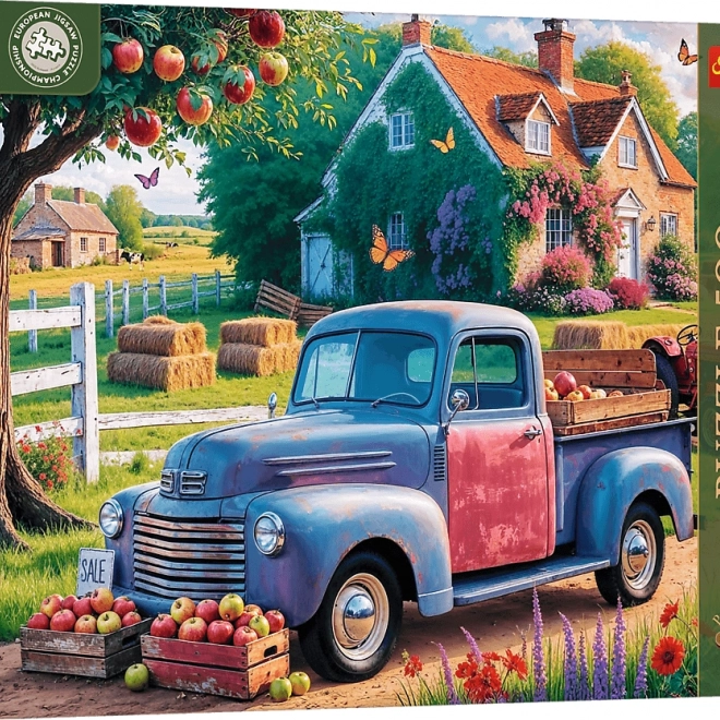 Puzzle TREFL Premium Plus Tea Time: Farmer's Car 500 Pieces