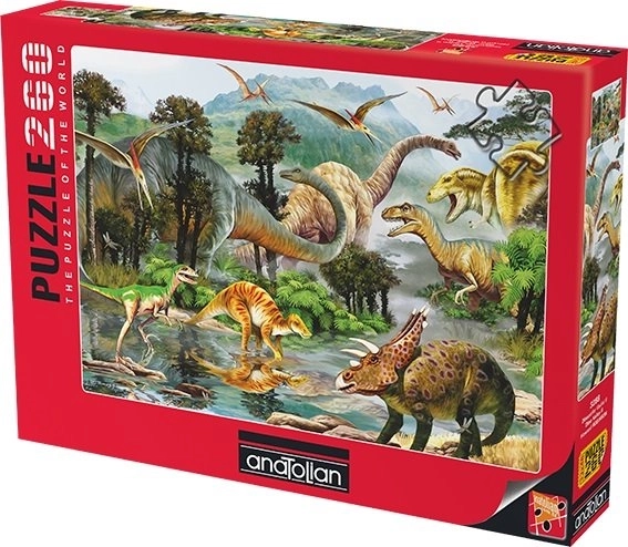 Prehistoric Dinosaurs World Puzzle