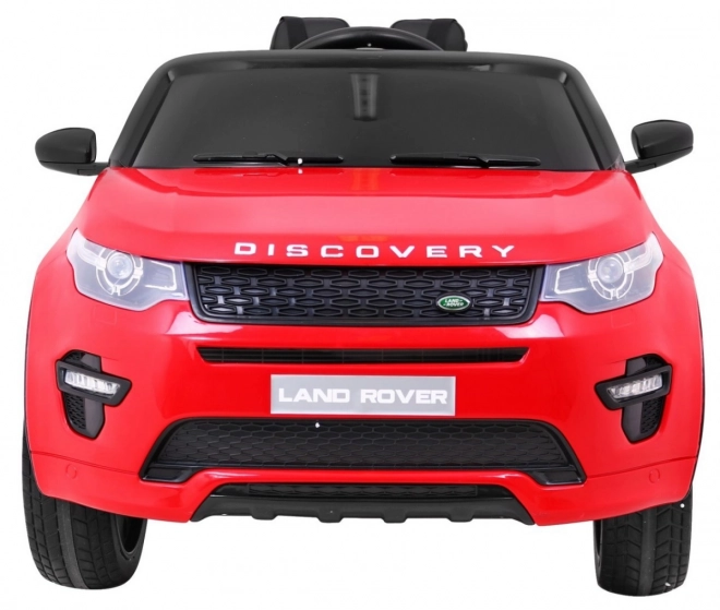 Children's Land Rover Discovery Red + Remote Control + 5 Harnesses + Seat Adjustment + EVA + MP3 LED