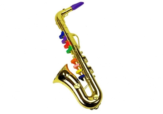 Toy Saxophone in Golden Color