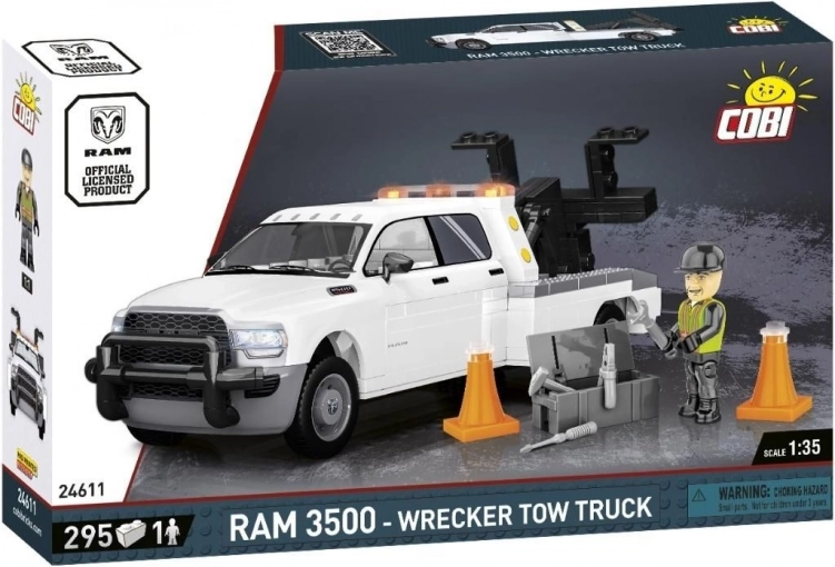 Cobi set di costruzione Dodge Ram 3500 carro attrezzi 1:35