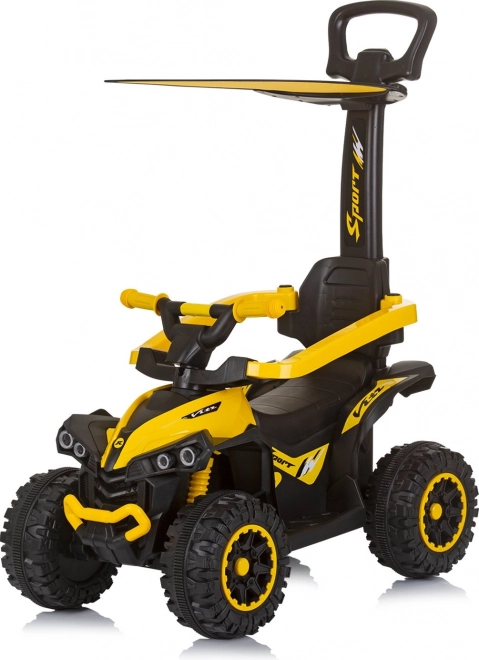 Laufrad mit Dach und Lenker Chipolino ATV Gelb