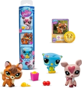Littlest Pet Shop 3 figurice - razni tipovi