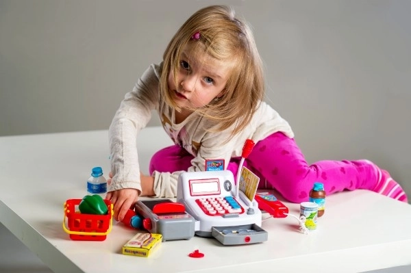 Children's Electronic Cash Register with Accessories