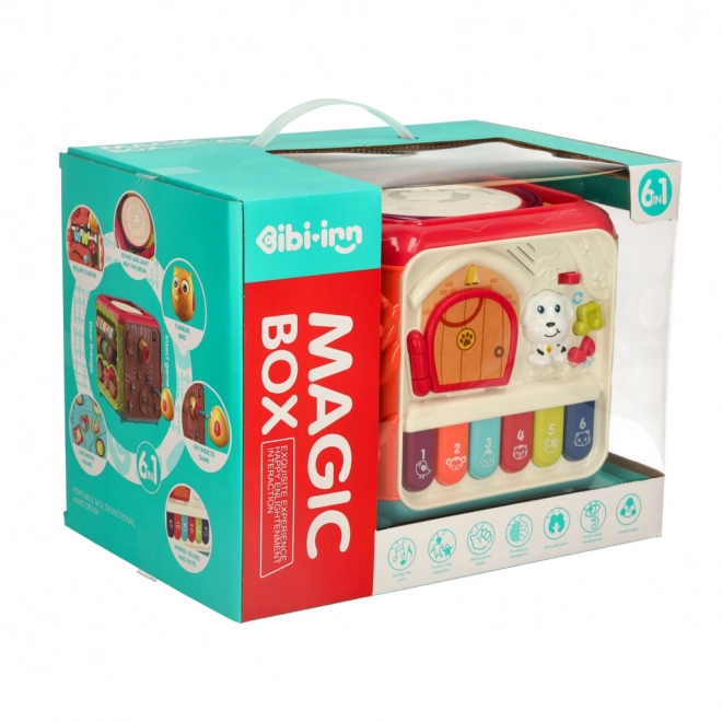 Interactive Educational Cube Catch the Bug 6-in-1