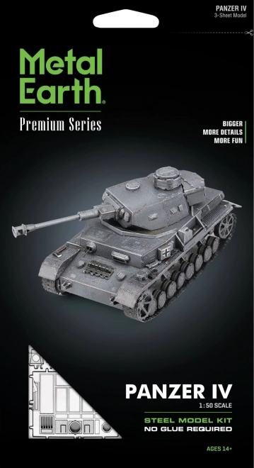 Metal Earth 3D Puzzle Premium Series: Tank Panzer IV