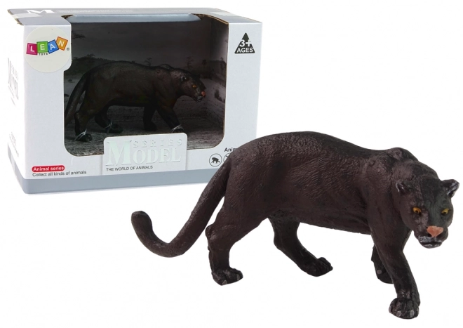 Wild Animal Panther Figure Set