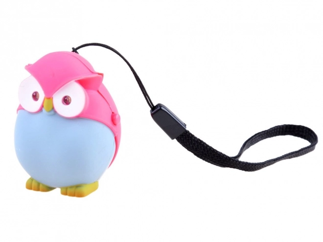 Owl Keychain with Light and Sound