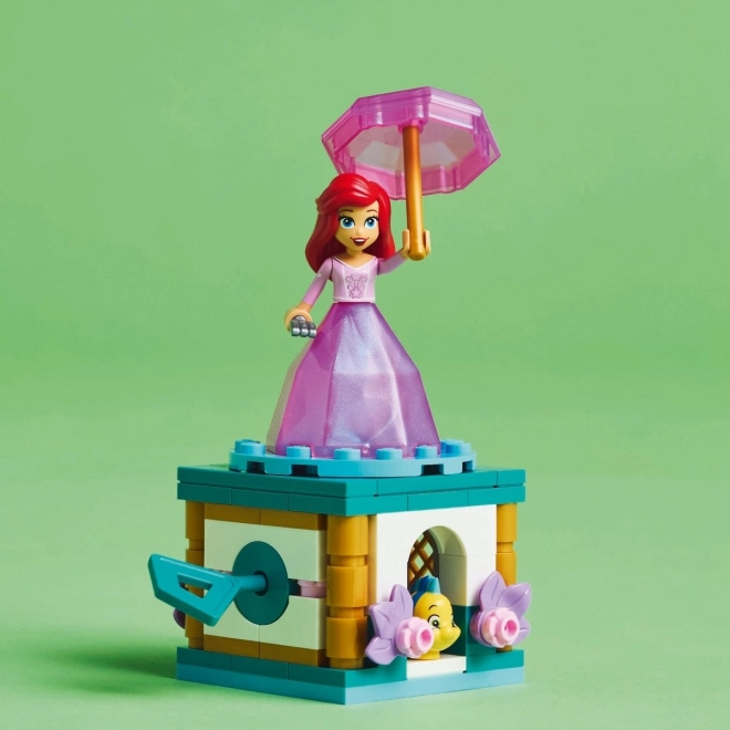 Spinning Ariel The Little Mermaid Lego Set