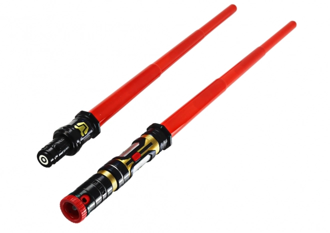 Cosmic Dual Lightsaber with Extendable Blades