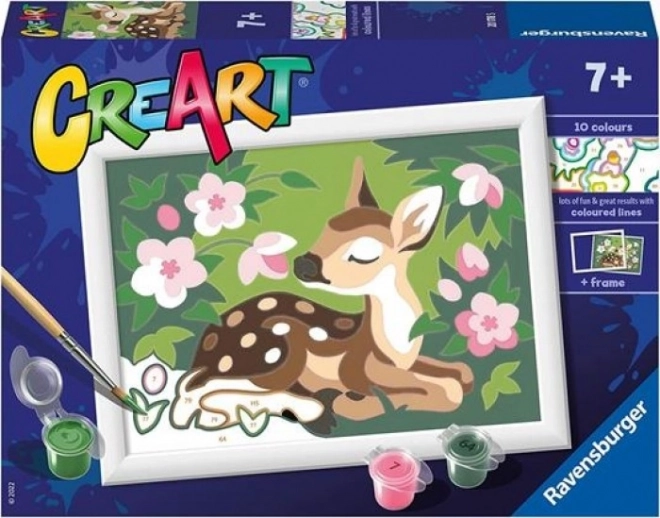 CreArt Painting Kit - Floral Fawn