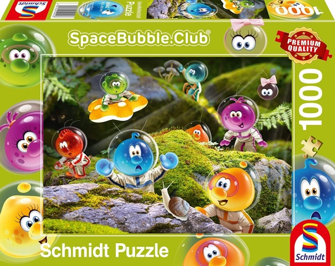 Schmidt Puzzle Spacebubble Club: Landing in the Mossy Forest 1000 Pieces