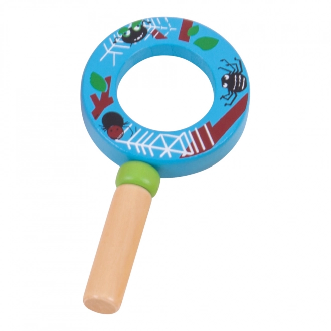 Bigjigs Toys Mini Magnifier Blue