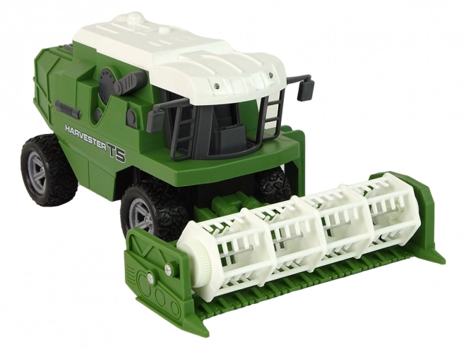 Remote Control Green Harvester Toy