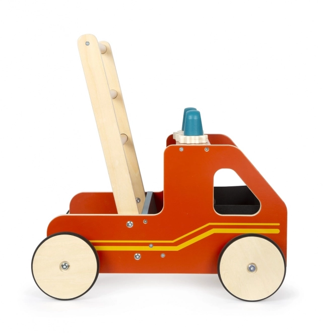 Small Foot Wooden Baby Walker Fire Truck