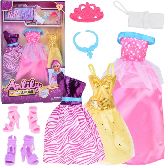 Set di abiti moderni per bambole Vestiti e accessori