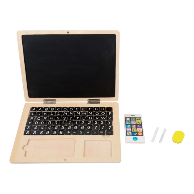 Small Foot Wooden Magnetic Laptop