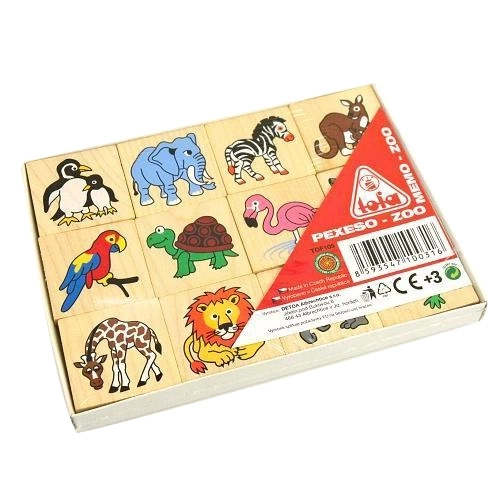 Zoo Animal Memory Game