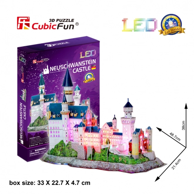 3D Puzzle Neuschwanstein Castle