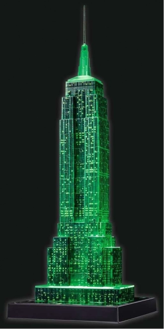 Ravensburger Glowing 3D Puzzle Night Edition Empire State Building