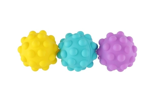 Leuchtender Gummiball 7 cm