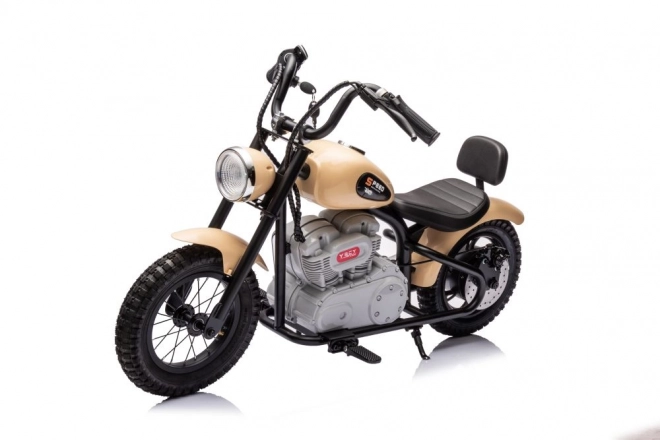 Khaki Battery-Powered Motorcycle 36V