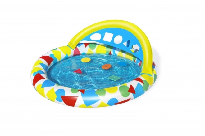 Children's Pool with Shape Sorter and Water Bubble