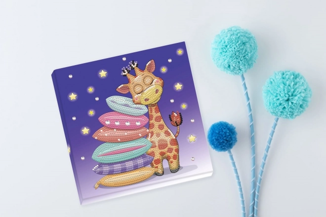 Diamond Mosaic - Giraffe Cushion