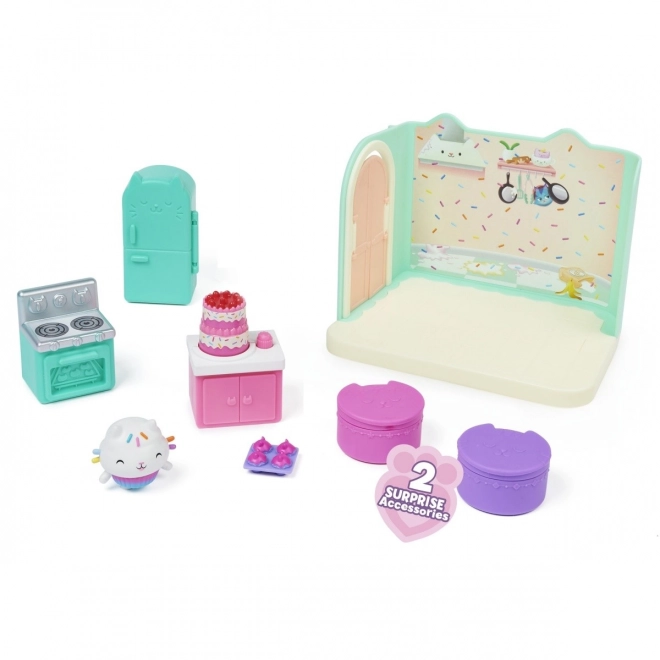 Le Stanze Magiche della Casa di Gabi per Gatti Set di figure per la cucina