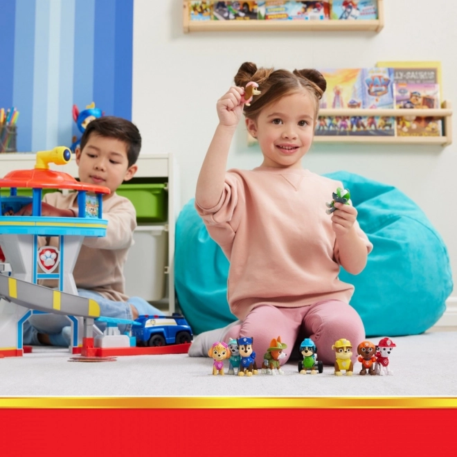 Ensemble de figurines Paw Patrol - Tous les chiots à bord