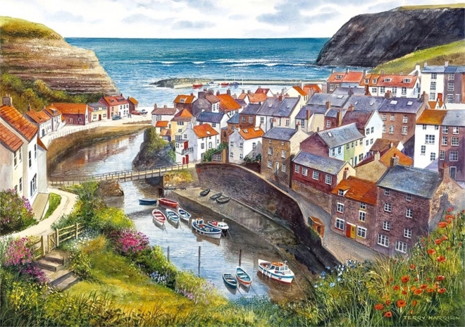 Gibsons Jigsaw Puzzle Staithes, United Kingdom 1000 Pieces