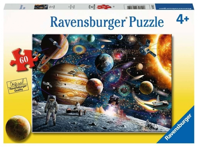 Ravensburger Puzzle Astronaut in Space 60 Pieces