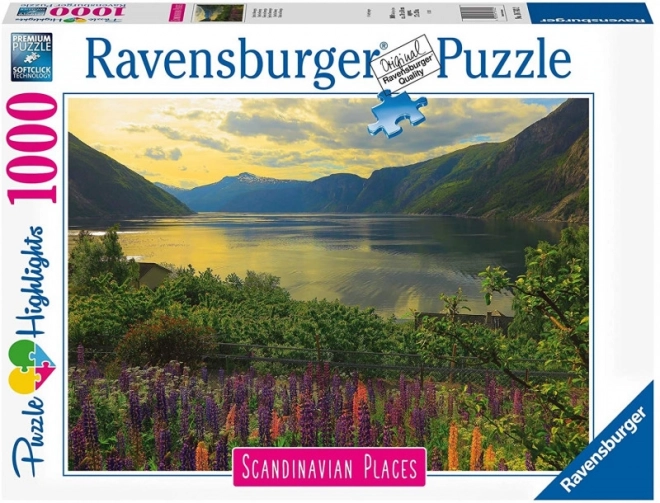 Ravensburger scenic fjord puzzle 1000 pieces