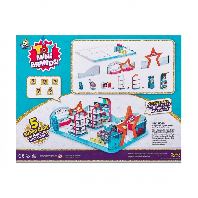 Mini Brands Toy Shop Playset