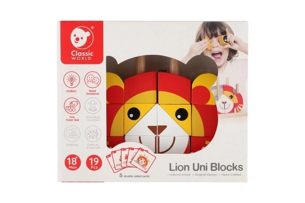 Wooden Lion Puzzle