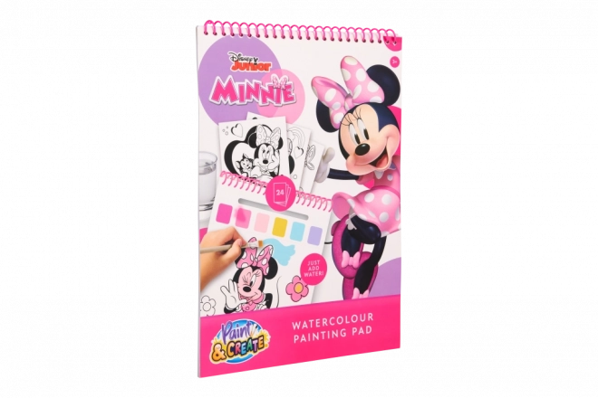 Disney Minnie Watercolor Coloring Book