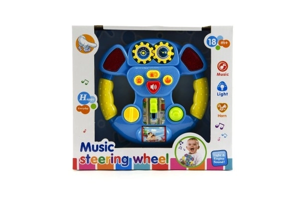 Toy Steering Wheel with Sound and Light