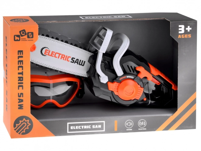 Electric Toy Chainsaw with Sound for Kids