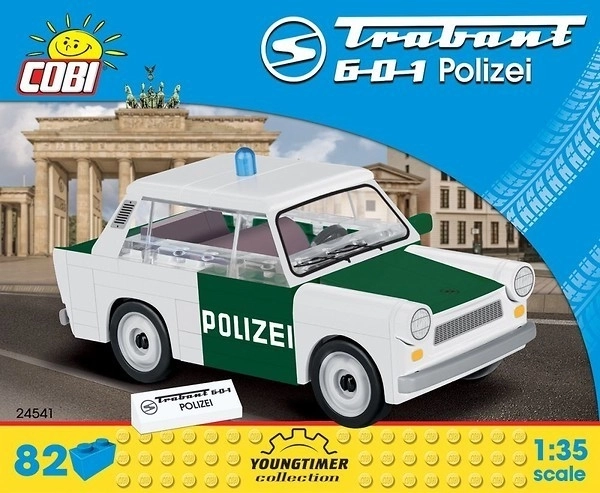 Trabant 601 Polizei Building Block Set