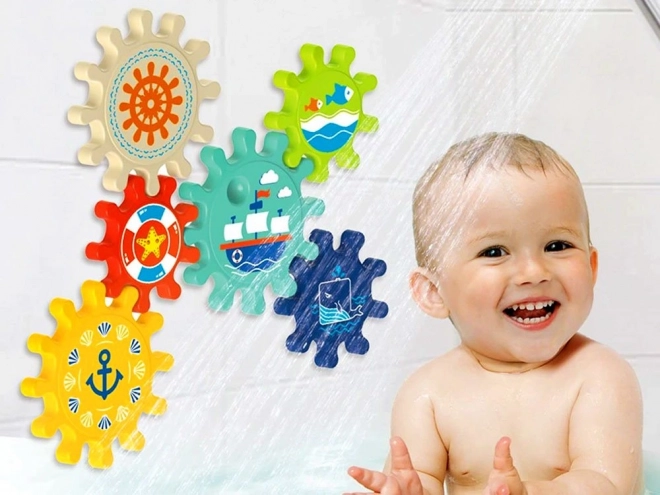 Colorful Water Play Gears