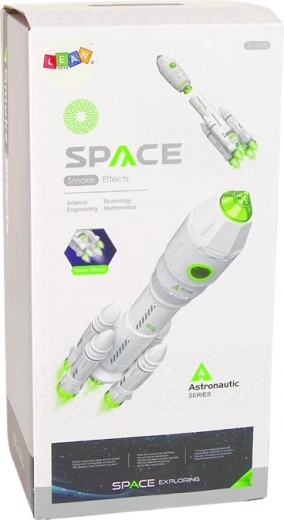 A real launch: vapor from the engines